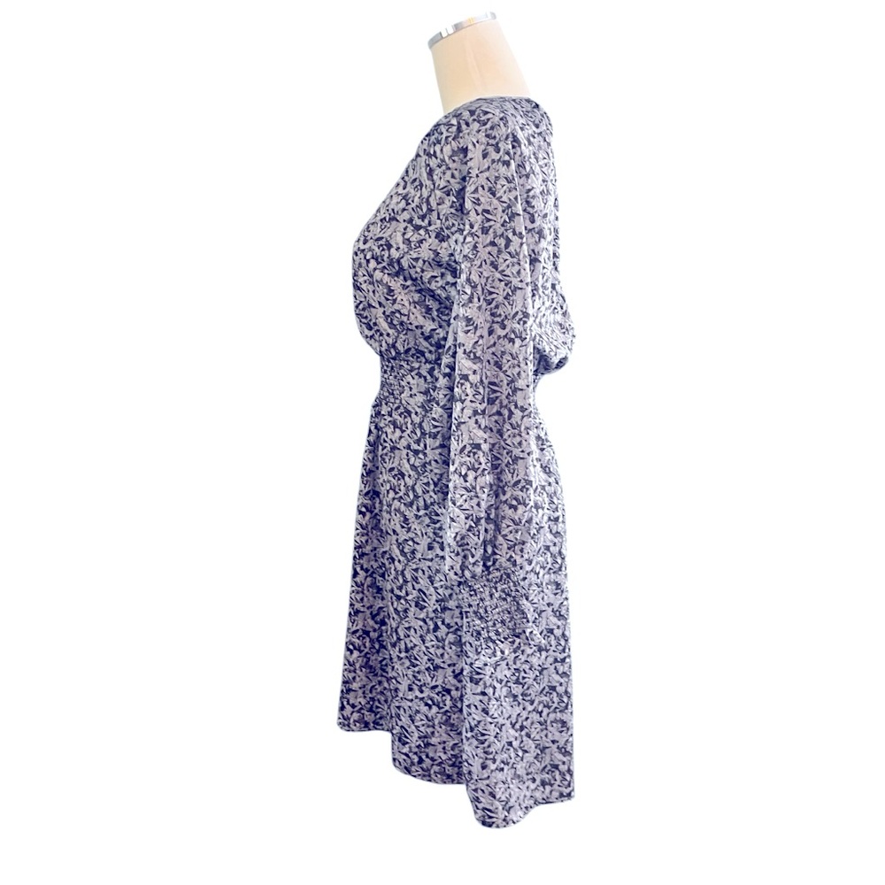 H by HALSTON Long Sleeve Smocked Detail Dress Sz S - Picture 8 of 10